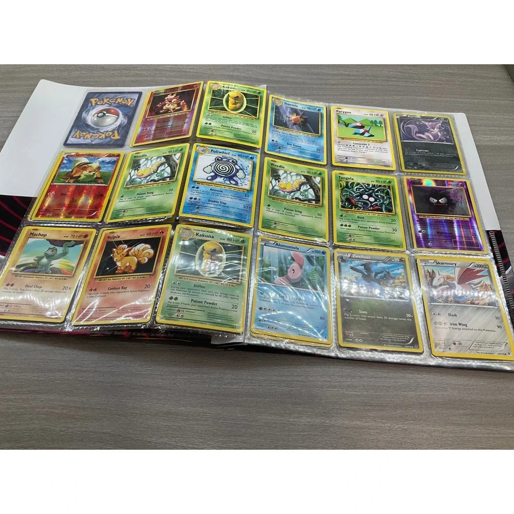 POKEMON 97 CARD COLLECTION AND HOLOGRAPHIC FOLDER